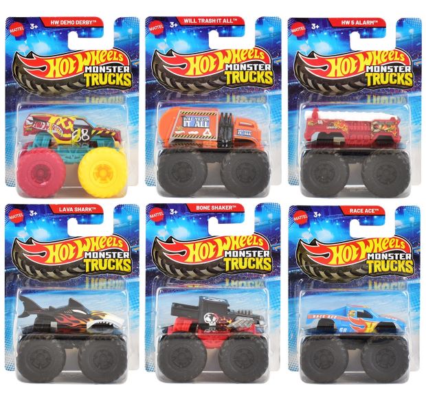 HOT WHEELS Mattel Monster Truck – 6ass…x36